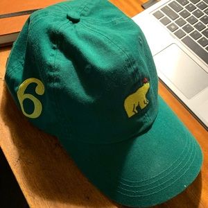 Jack Nicklaus Golden Bear 6 Masters Wins Green Hat